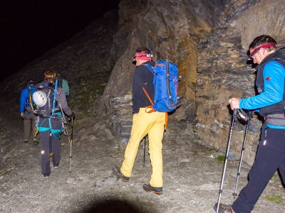 008 - 2. Bergtag - Der Aufstieg zur Erzherzog-Johann-Huette beginnt